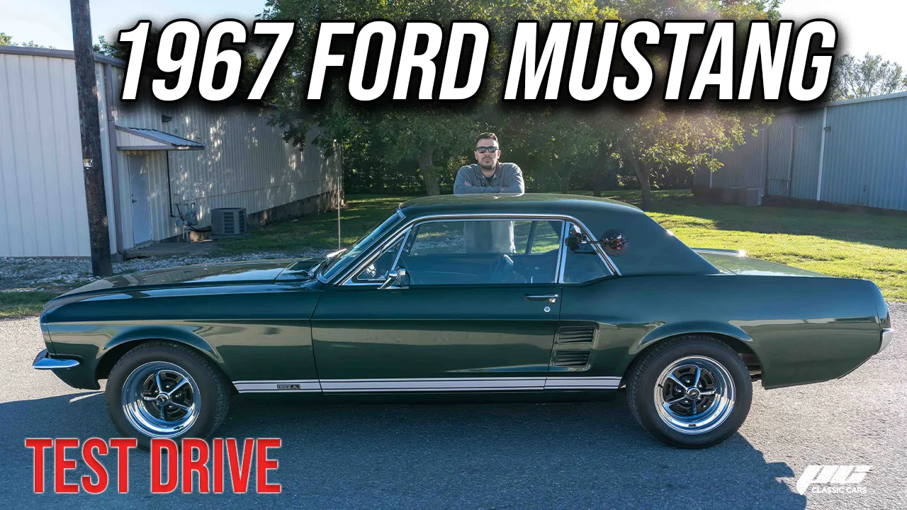 1967 Ford Mustang Test Drive 289 - Auto - AC